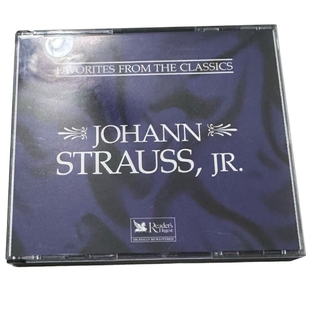 Johann Strauss Jr. Favorites From The Classics 2 DISC ( CD, 1993, Readers Digest